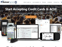 Tablet Screenshot of electronicpaymentservices.net